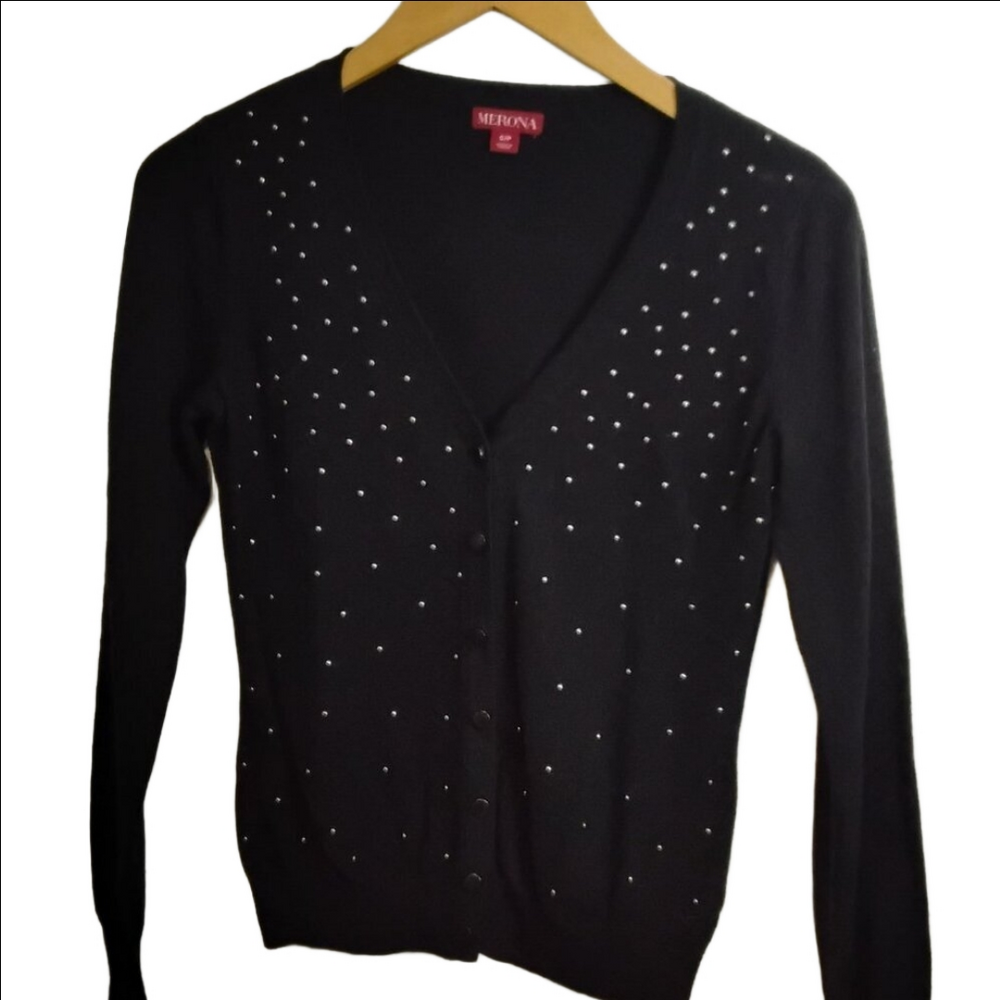 #179 Merona button up sweater